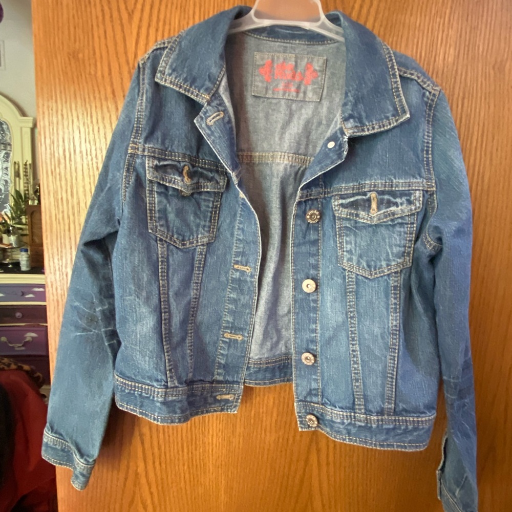Large kids jean jacket